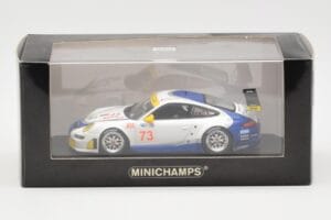 Porsche 911 997 GT3 RSR Tafel Racing #73 J. Tafel / J. Farnbacher 12 Hours of Sebring 2010 Minichamps 1:43 400076473 Metal - imagen 4 de 4