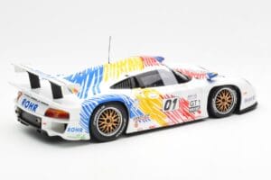 Porsche 911 GT1 #1 A. McNish / R. Sullivan / U. Alzen Rohr Motorsport Daytona 24 Hours 1998 UT Models 1:18 39611 Metal - imagen 2 de 6