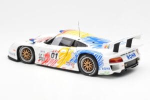 Porsche 911 GT1 #1 A. McNish / R. Sullivan / U. Alzen Rohr Motorsport Daytona 24 Hours 1998 UT Models 1:18 39611 Metal - imagen 5 de 6