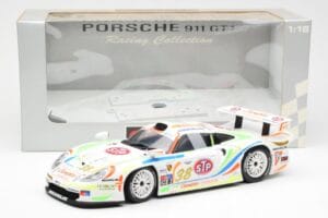 Porsche 911 GT1 #38 T. Boutsen / M. Kelleners 24 Hours of Le Mans 1998 UT Models 1:18 39817 Metal - imagen 6 de 6