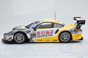 Porsche 911 GT3 R Rowe Racing #998 F. Makowiecki / A. Pilet / N. Tandy 2nd Place 24 Hours of Spa-Francorchamps 2019 Minichamp - imagen 3 de 6