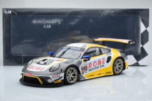 Porsche 911 GT3 R Rowe Racing #998 F. Makowiecki / A. Pilet / N. Tandy 2nd Place 24 Hours of Spa-Francorchamps 2019 Minichamp - imagen 6 de 6