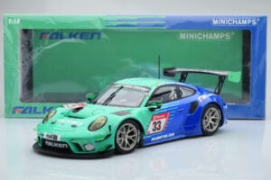Porsche 911 GT3 R Falken Motorsports #33 K. Bachler / M. Muller / T. Engelhart / M. Werner 24 Hours of Nurburgring 2020 Minic - imagen 6 de 6