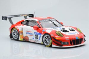 Porsche 911 GT3 R Frikadelli Racing Team #30 M. Muller / M. Arnold / F. Henzler / M. Campbell 24 Hours of Nurburgring 2018 Mi - imagen 4 de 6
