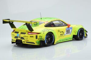 Porsche 911 GT3 R Manthey Racing #911 F. Scherer / K. Estre / R. Dumas / L. Vanthoor / E. Bamber 24 Hours of Nurburgring 2018 - imagen 2 de 6