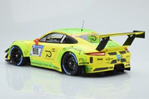 Porsche 911 GT3 R Manthey Racing #911 F. Scherer / K. Estre / R. Dumas / L. Vanthoor / E. Bamber 24 Hours of Nurburgring 2018 - imagen 5 de 6
