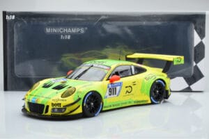 Porsche 911 GT3 R Manthey Racing #911 F. Scherer / K. Estre / R. Dumas / L. Vanthoor / E. Bamber 24 Hours of Nurburgring 2018 - imagen 6 de 6