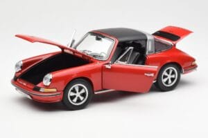 Porsche 911 Targa S Rojo Schuco 1:18 450036200 Metal - imagen 2 de 9