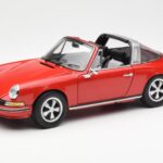 Porsche 911 Targa S Rojo Schuco 1:18 450036200 - image 3 of 9