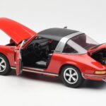 Porsche 911 Targa S Rojo Schuco 1:18 450036200 - image 6 of 9