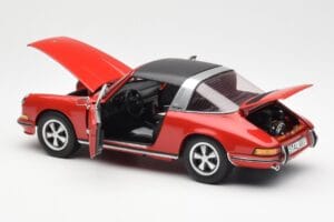 Porsche 911 Targa S Rojo Schuco 1:18 450036200 Metal - imagen 6 de 9