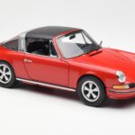Porsche 911 Targa S Rojo Schuco 1:18 450036200 - image 7 of 9
