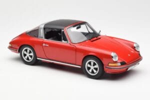 Porsche 911 Targa S Rojo Schuco 1:18 450036200 Metal - imagen 7 de 9
