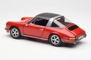 Porsche 911 Targa S Rojo Schuco 1:18 450036200 Metal - imagen 8 de 9