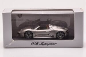 Porsche 918 Spyder Gris Metálico Minichamps 1:43 WAP0201910B Metal - imagen 4 de 4