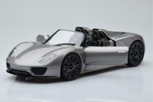 Porsche 918 Spyder Prototipo Gris Metalizado Minichamps 1:18 110060030 Metal - imagen 2 de 7