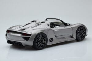 Porsche 918 Spyder Prototipo Gris Metalizado Minichamps 1:18 110060030 Metal - imagen 3 de 7