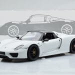 Porsche 918 Spyder Weissach Package Blanco Con Llantas Negras Minichamps 1:18 - image 9 of 9