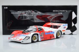 Porsche 956K Grand Prix Preston Henn T-Bird Swap Shop #47 D. Galica / D. Sutherland / P. Henn Brands Hatch 1000km 1983 Minich - imagen 6 de 6