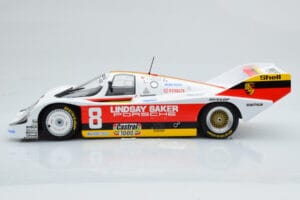 Porsche 956K Lindsay Saker #8 B. Wollek / C. Serra / S. Johansson 1000km Kyalami 1983 Minichamps 1:18 155836698 Metal - imagen 3 de 6