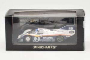 Porsche 956K #2 D. Bell / S. Bellof Winner 1000km of Fuji 1983 Minichamps 1:43 SBC009 Metal - imagen 4 de 4