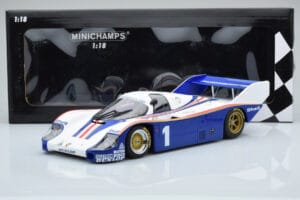 Porsche 956K Porsche System Racing #1 J. Ickx / D. Bell Class Winners Silverstone 6 Hours 1982 Minichamps 1:18 155826601 Meta - imagen 5 de 5