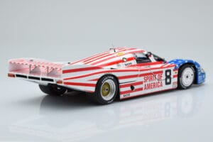 Porsche 956L Spirit of America #8 G. Follmer / J. Morton / K. Miller 24 Hours of Le Mans 1986 Minichamps 1:18 180866508 Metal - imagen 3 de 8