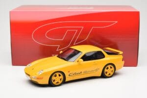 Porsche 968 Clubsport Amarillo GT Spirit 1:18 GT129 Resina - imagen 6 de 6