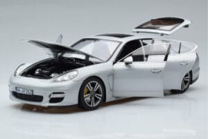 Porsche Panamera 970 Turbo Plata Norev 1:18 187609 Metal - imagen 2 de 7