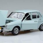 Renault 12 TS Azul Claro Norev 1:18 185219 Metal - image 2 of 7