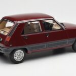 Renault 5 GTL Bordeaux Rojo Otto 1:18 OT1059 - image 2 of 6