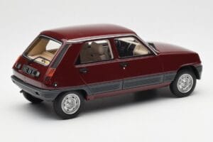 Renault 5 GTL Bordeaux Rojo Otto 1:18 OT1059 Resina - imagen 2 de 6