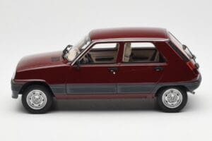 Renault 5 GTL Bordeaux Rojo Otto 1:18 OT1059 Resina - imagen 3 de 6