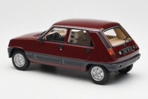 Renault 5 GTL Bordeaux Rojo Otto 1:18 OT1059 Resina - imagen 5 de 6
