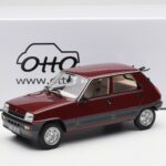 Renault 5 GTL Bordeaux Rojo Otto 1:18 OT1059 - image 6 of 6