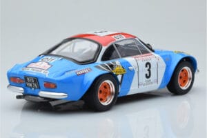 Alpine A110 #3 B. Darniche / A. Mahe Tour de Corse 1973 IXO 1:18 18RMC062B Metal - imagen 2 de 6