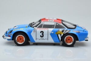 Alpine A110 #3 B. Darniche / A. Mahe Tour de Corse 1973 IXO 1:18 18RMC062B Metal - imagen 3 de 6