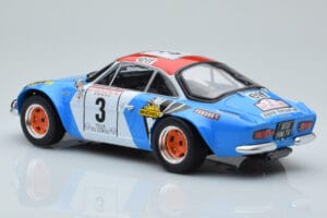 Alpine A110 #3 B. Darniche / A. Mahe Tour de Corse 1973 IXO 1:18 18RMC062B Metal - imagen 5 de 6