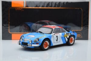 Alpine A110 #3 B. Darniche / A. Mahe Tour de Corse 1973 IXO 1:18 18RMC062B Metal - imagen 6 de 6