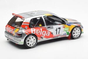 Renault Clio Maxi Kit Car Belga #17 Rally Ypres 1995 Otto 1:18 OT1058 Resina - imagen 2 de 6