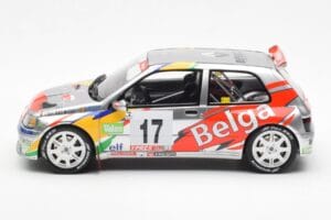 Renault Clio Maxi Kit Car Belga #17 Rally Ypres 1995 Otto 1:18 OT1058 Resina - imagen 3 de 6