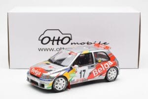Renault Clio Maxi Kit Car Belga #17 Rally Ypres 1995 Otto 1:18 OT1058 Resina - imagen 6 de 6