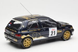 Renault Clio Williams DIAC #21 Jordan / Boyere Tour de Corse 1993 Norev 1:18 185228 Metal - imagen 3 de 8