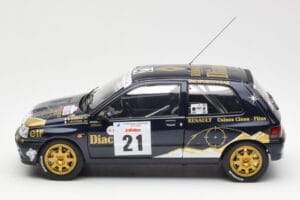 Renault Clio Williams DIAC #21 Jordan / Boyere Tour de Corse 1993 Norev 1:18 185228 Metal - imagen 4 de 8