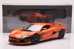 Rimac Nevera Naranja GT Spirit 1:18 GT880 Resina - imagen 6 de 6