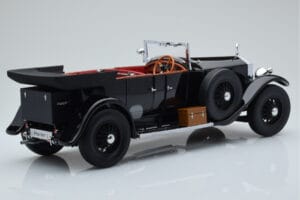Rolls-Royce Phantom I Descapotable Negro Kyosho 1:18 08931BK Metal - imagen 3 de 8