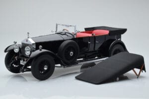 Rolls-Royce Phantom I Descapotable Negro Kyosho 1:18 08931BK