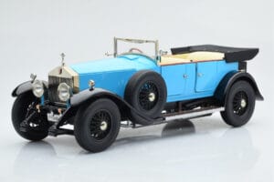 Rolls-Royce Phantom I Descapotable Azul Kyosho 1:18 08931LB Metal - imagen 2 de 9