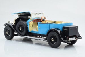 Rolls-Royce Phantom I Descapotable Azul Kyosho 1:18 08931LB Metal - imagen 6 de 9