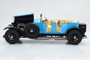 Rolls-Royce Phantom I Descapotable Azul Kyosho 1:18 08931LB Metal - imagen 7 de 9